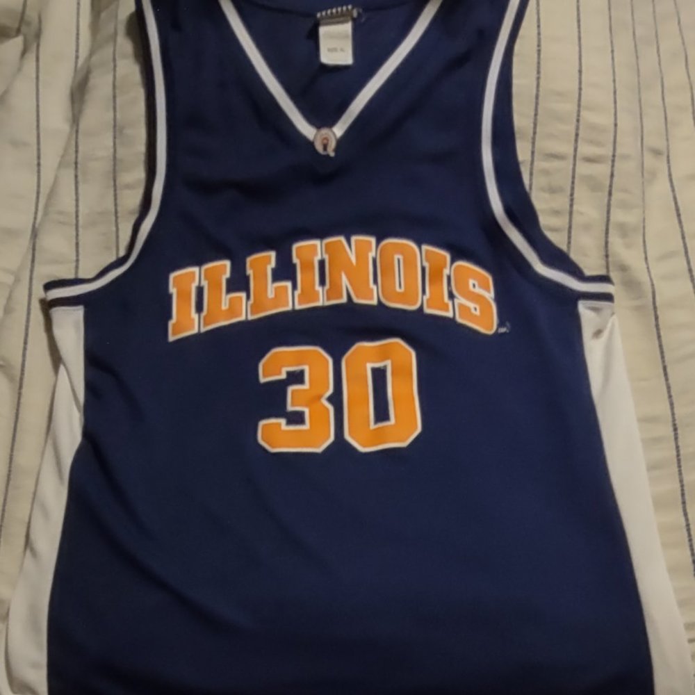 Illinois College Basketball Jersey